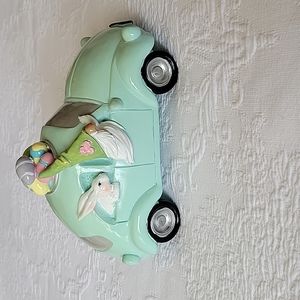 Gnome and Easter Bunny Volkswagen